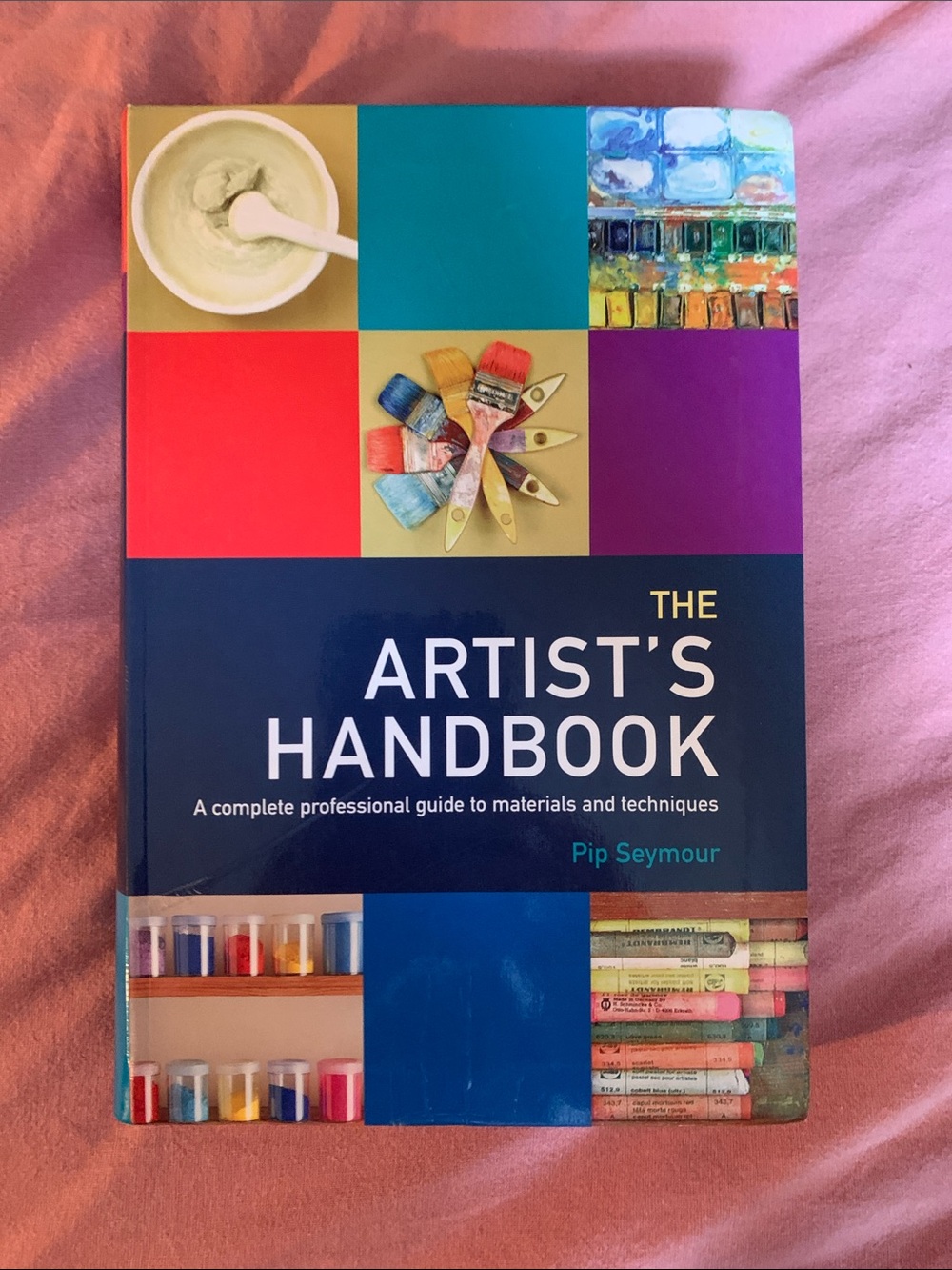 The Artist's Handbook by — Navy & Multicolor Cover